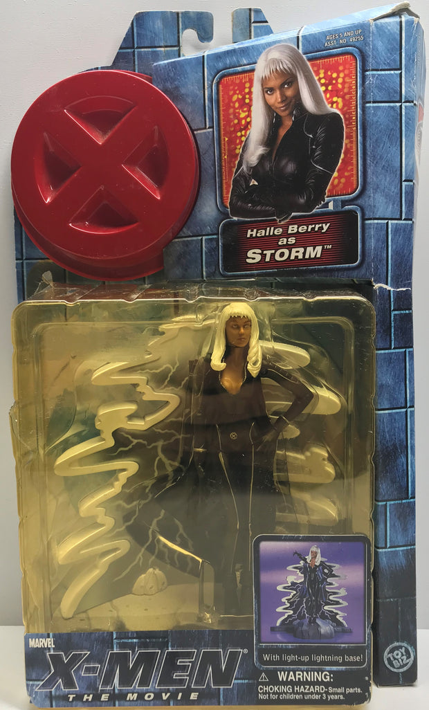 Tas 00 Toy Biz Marvel X Men Halle Berry As Storm Figure The Angry Spider Vintage Toys Collectibles Store