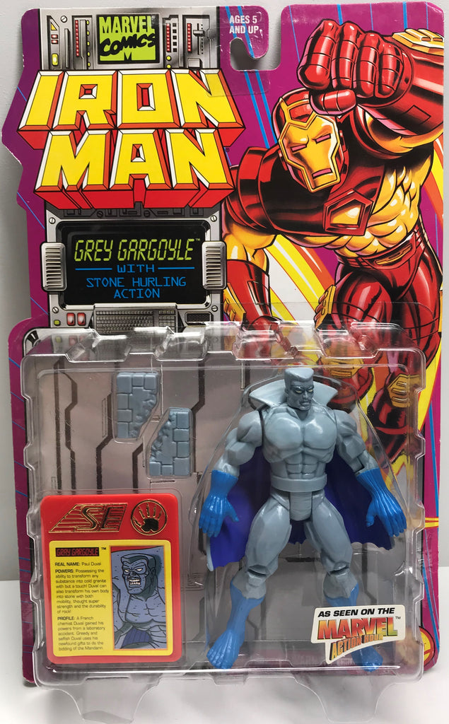 grey iron man toy