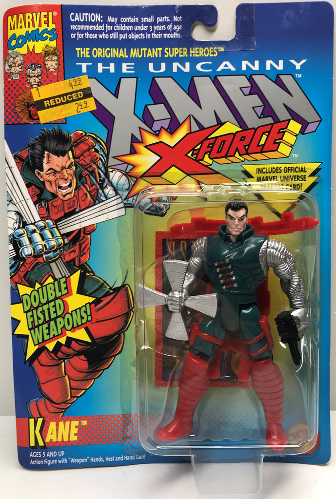 Tas 1993 Toy Biz Marvel X Men X Force Action Figure Kane The Angry Spider Vintage Toys Collectibles Store