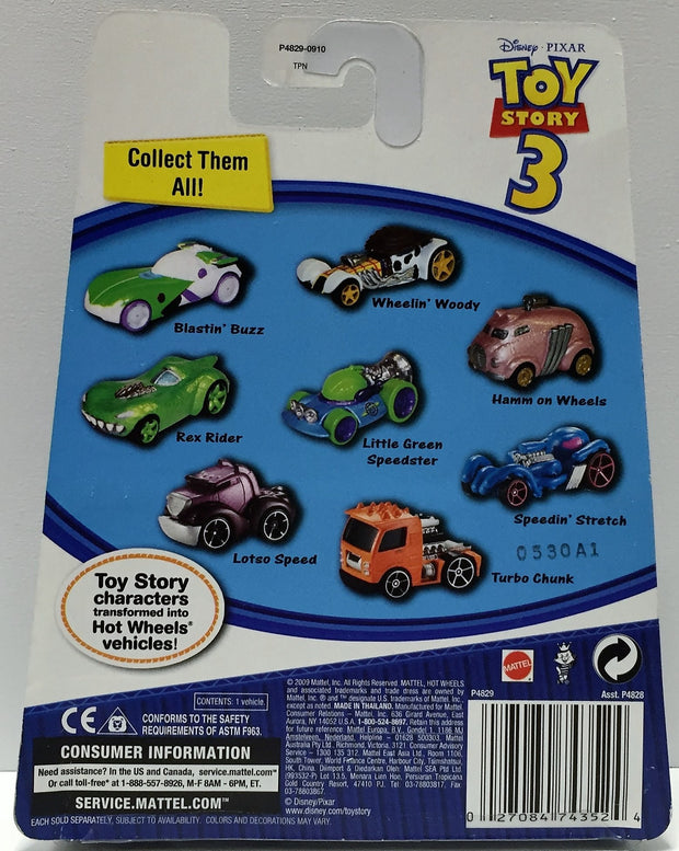 toy story 3 hot wheels