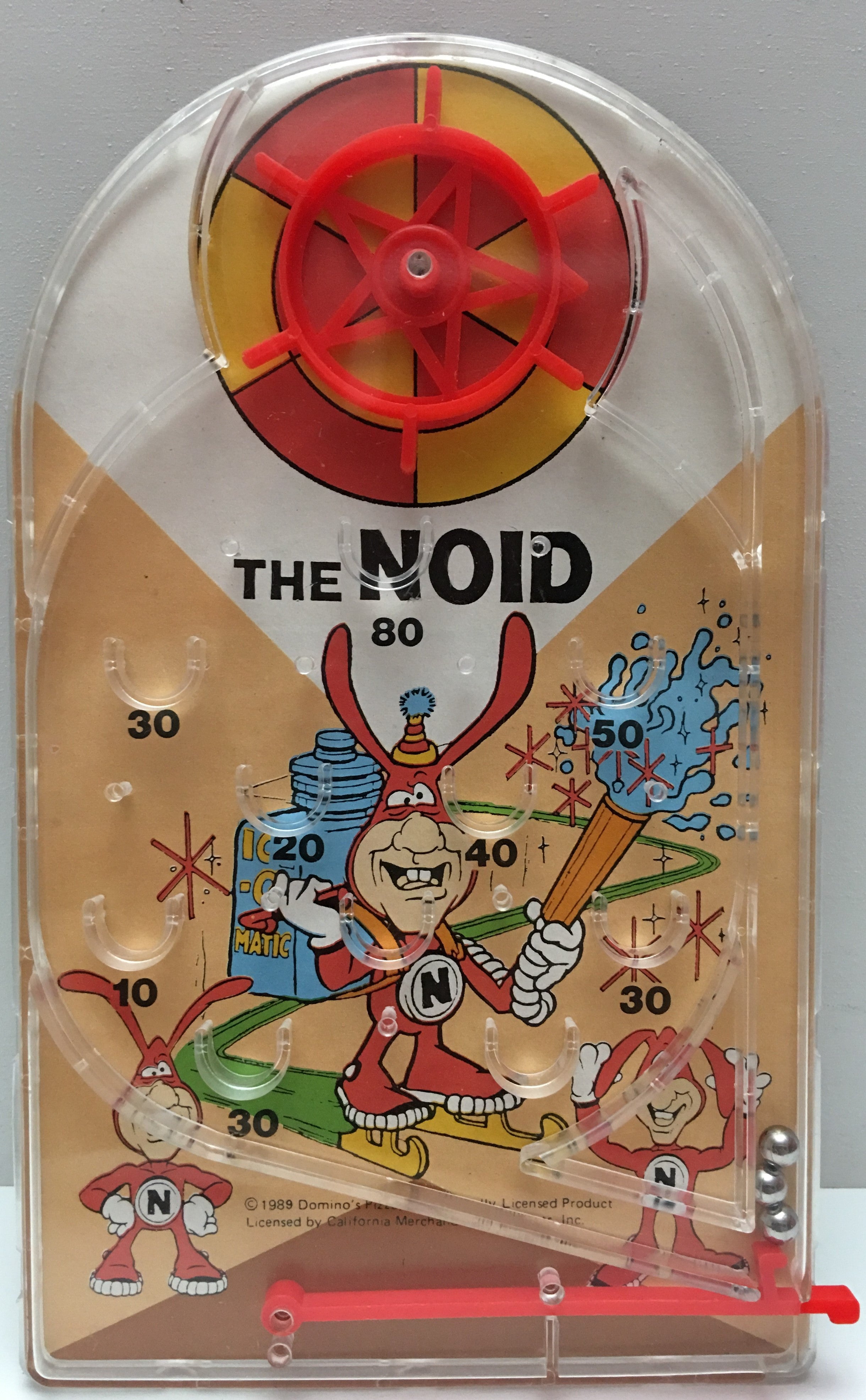 (TAS003006) 1989 Domino's Pizza The Noid Pinball Game The Angry