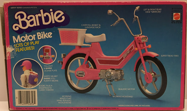 vintage barbie motorcycle