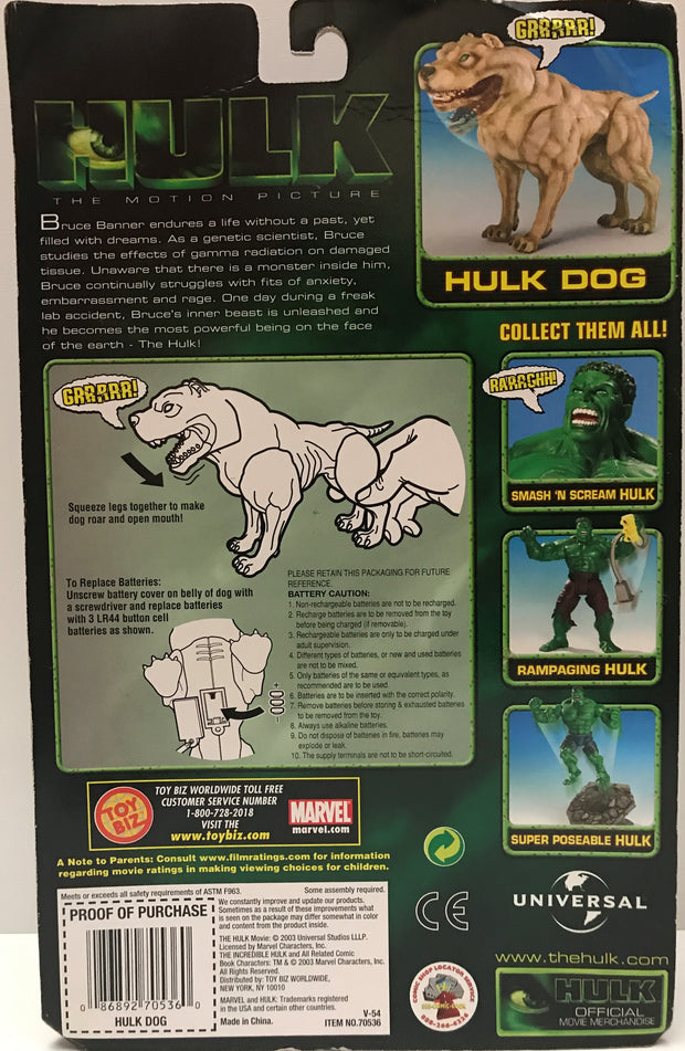 hulk dog action figure