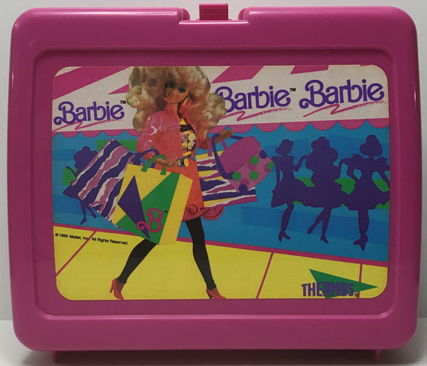 barbie thermos lunch box