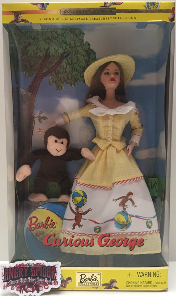 curious george barbie doll value