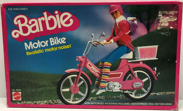 barbie motor bike
