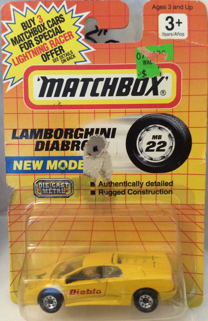 matchbox lamborghini diablo 1991