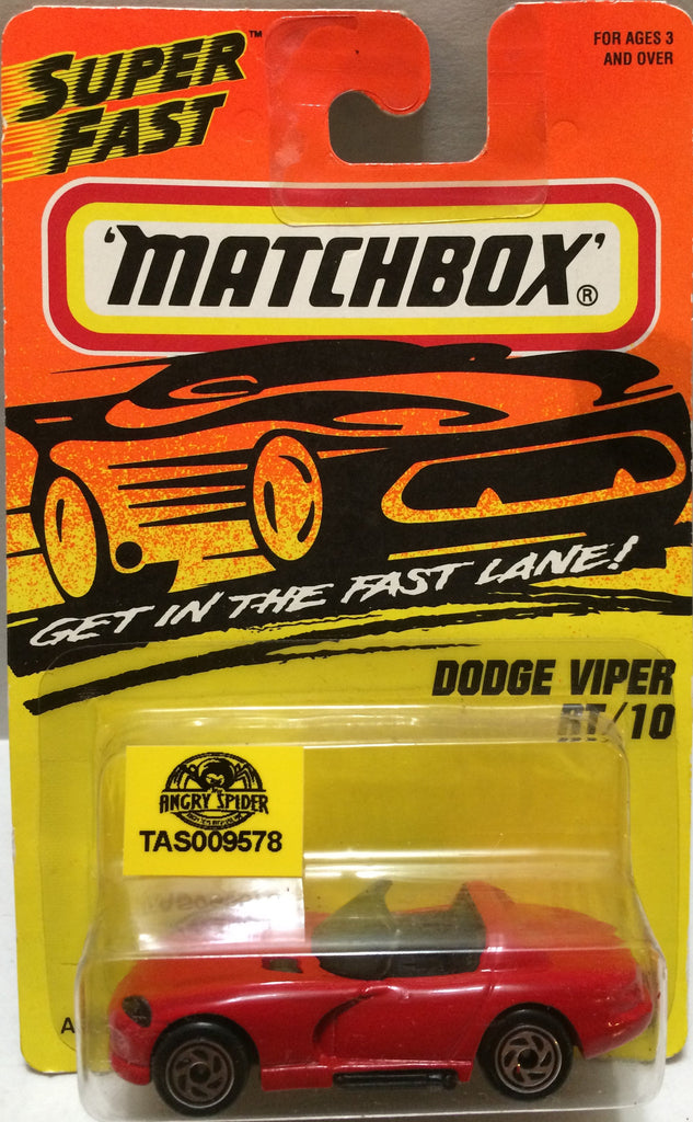matchbox dodge viper rt 10