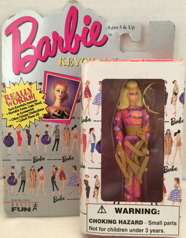 vintage barbie keychain