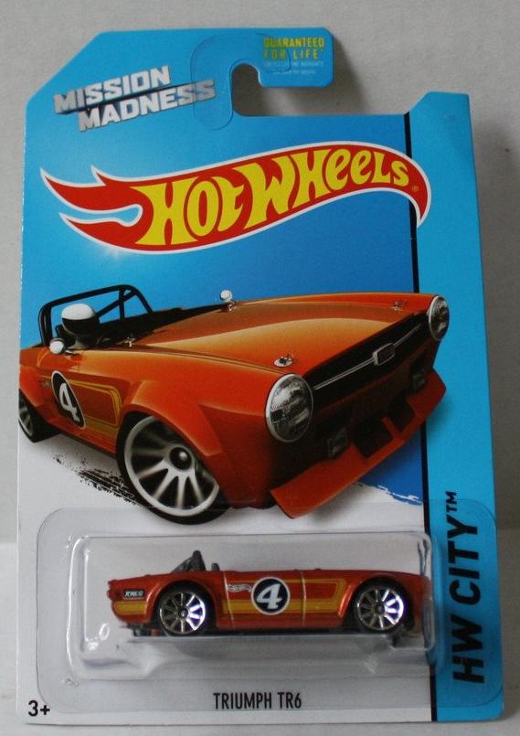 hot wheels triumph tr6