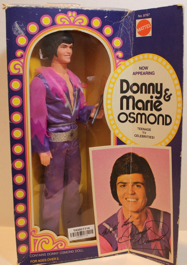 donny osmond doll mattel