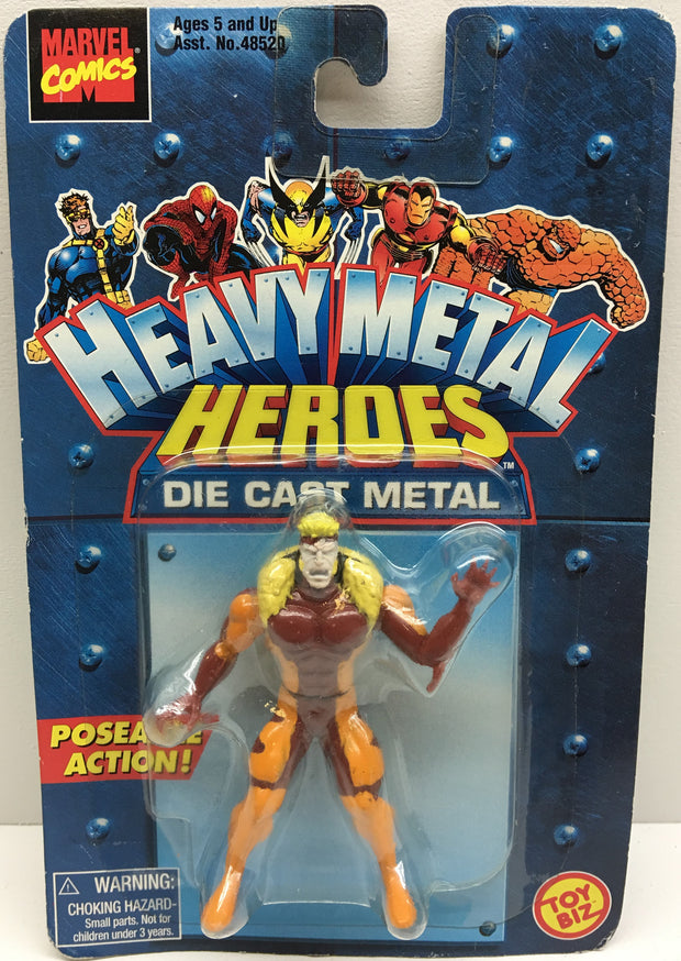 metal superhero figures