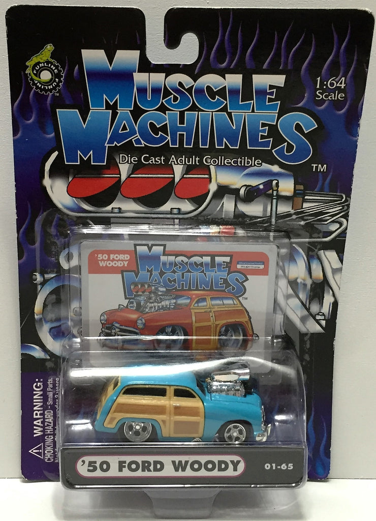 muscle machines 50 ford woody