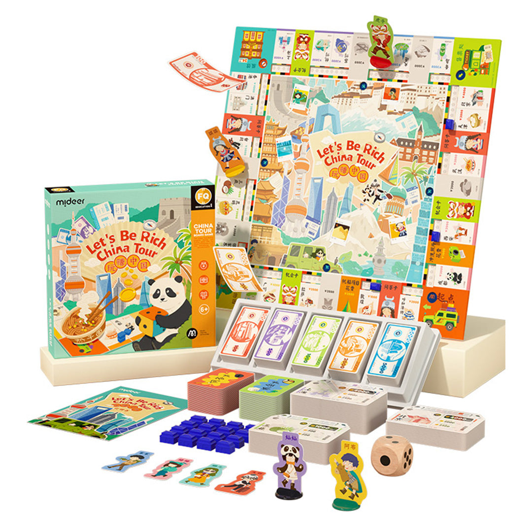 FQ Board Game: Let's Be Rich China Tour - mideerart product image