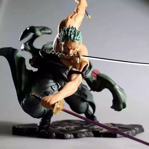 Boneco One Piece Roronoa Zoro Santoryu Dragão Gk