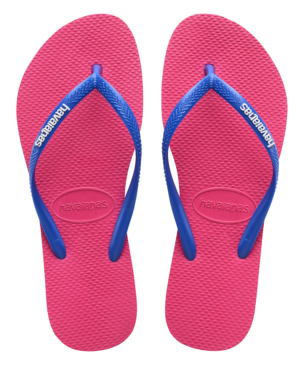 Pink Electric Slim Logo Pop Up Flip Flop Women Dev Zulily LLC