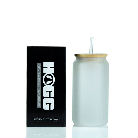 16 oz Glass Tumbler/ Snow Globe