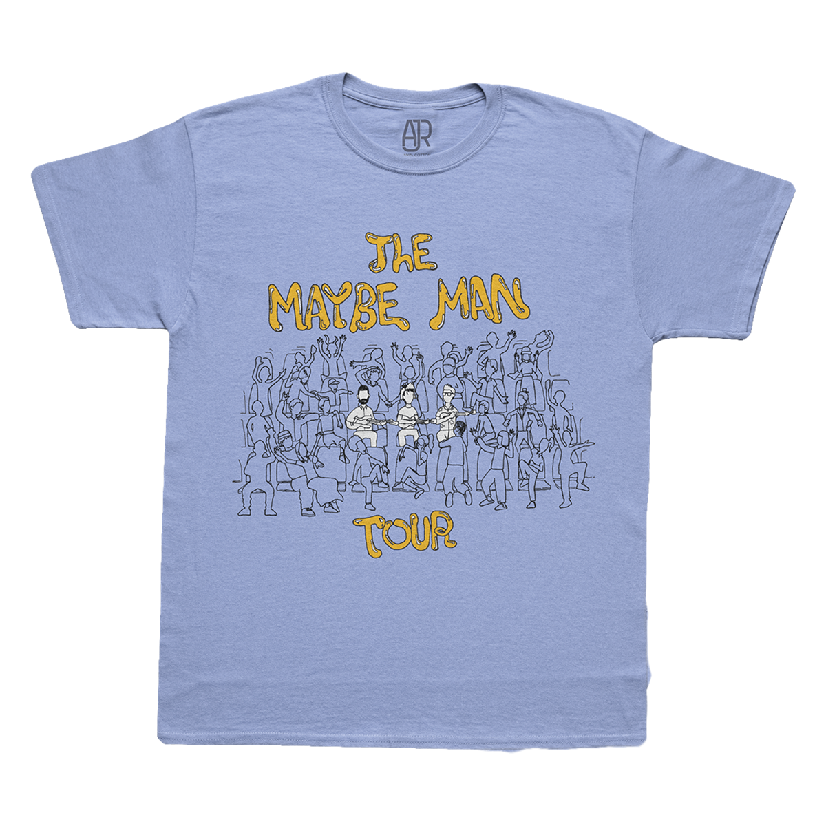 The Maybe Man Crowd Tour Tee - AJR Store product image