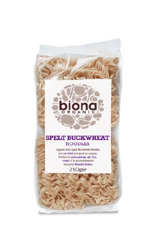 BIONA ORGANIC SPELT BUCKWHEAT NOODLES