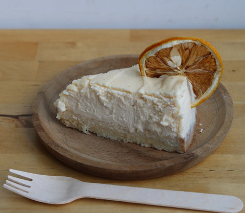 Low Carb Lemon Cheesecake with coconut flour crust