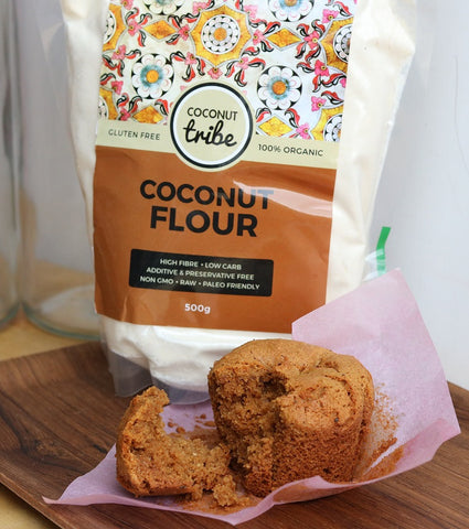 coconut flour vanilla muffin
