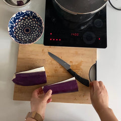 Steamed Eggplant with Fish Sauce