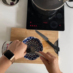 Steamed eggplant with fish sauce