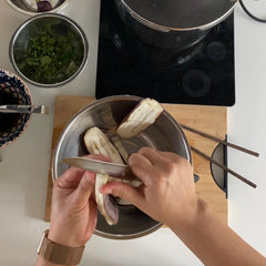 Steamed Eggplant with Fish Sauce