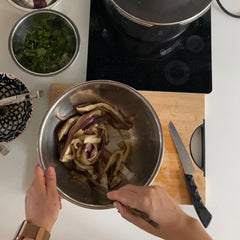 Steamed Eggplant with Fish Sauce