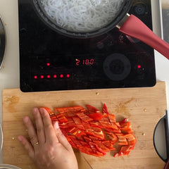 Vegan Keto Aglio Olio Peperoncino with Konjac Noodles