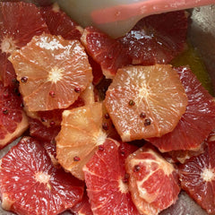 Pink Grapefruit and Pepper Corn Salad