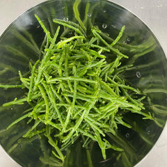 Gluten-Free Bottarga Soba with Samphire (Karasumi Soba) 