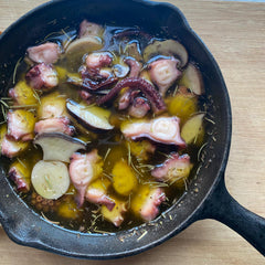 Keto Approved Octopus Ajillo (10 min pescatarian recipe)  