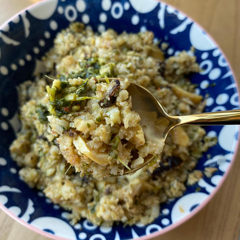 Pesto Cauliflower Rice