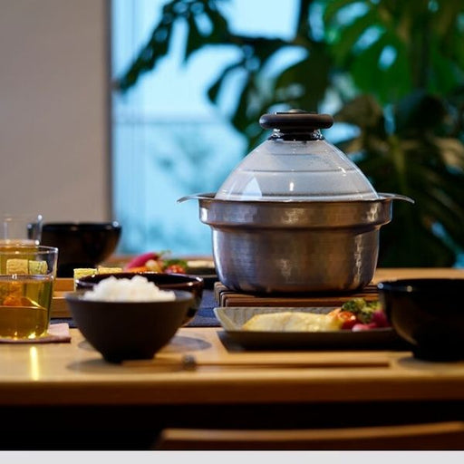 GOHANGAMA Glass-Lid Rice Cooker Ceramic Pot – Hario Asia Official