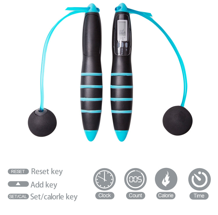 Cordless skipping calorie and timer jump rope - KYTO2103B – KYTO Fitness  Technology