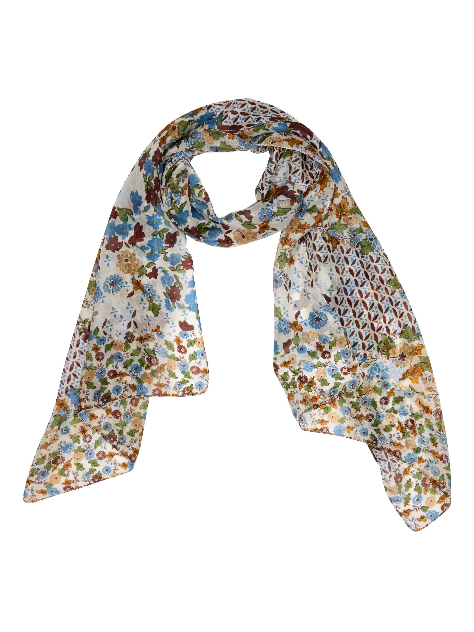 Sensational Abstract Scarf – Black Pepper