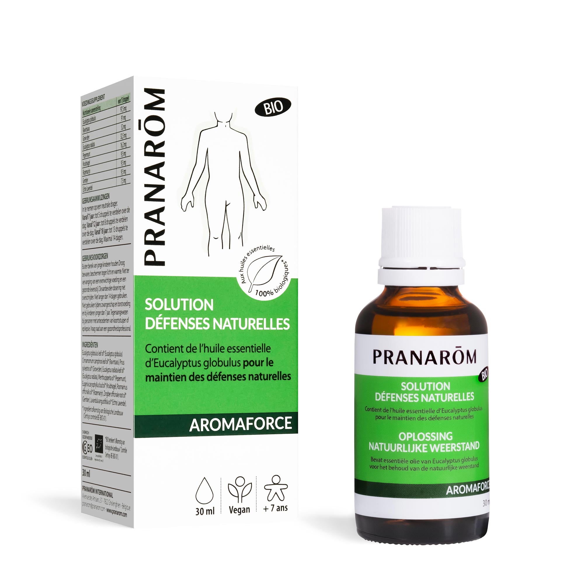 Capsules d'inhalation Aromaforce Pranarom