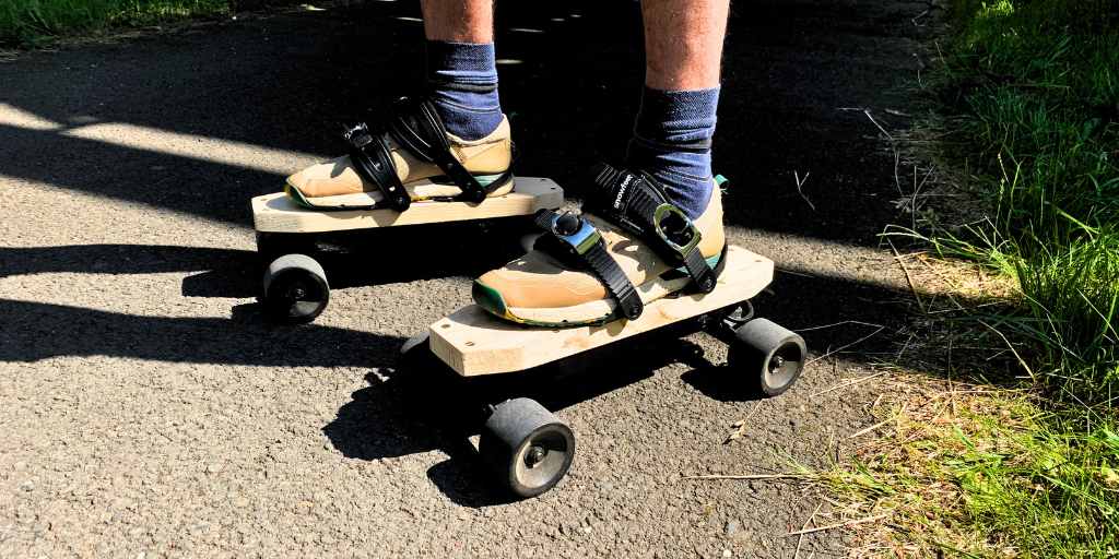 DIY E-skateboard Kit Electric Roller Skates | How to Step by Step