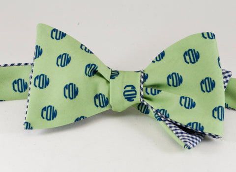 Monogram Bow Tie