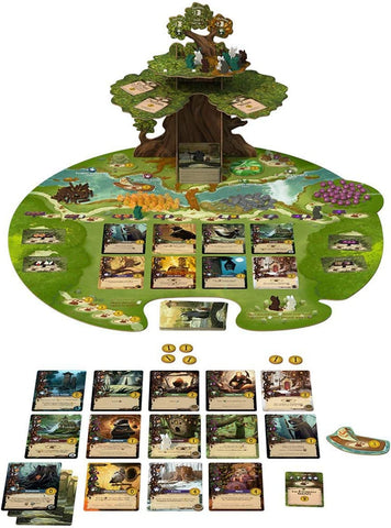 Everdell is a cozy lightweight board game
