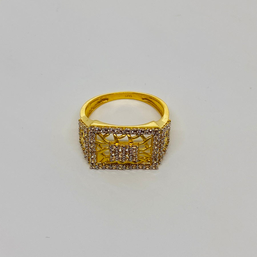22Kt Yellow Gold Rings For Men| Raj Jewels