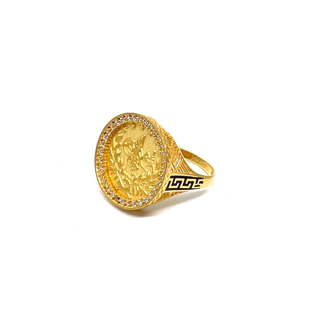 21K Gold Ring – Dubai Jewellers