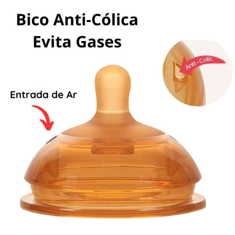 Bico Para Mamadeira Tetadeira Silicone