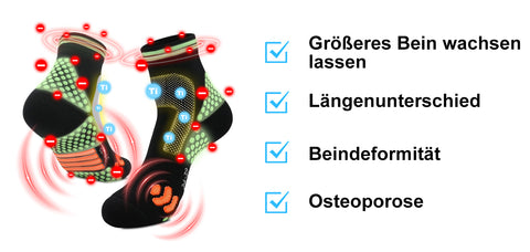 Fivfivgo™ Ferninfrarot Gral Titanium Ion Booster Socken