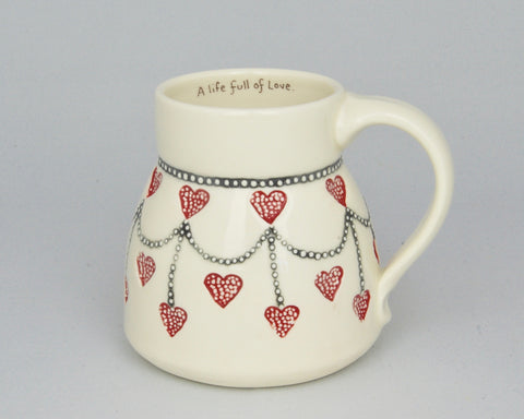 Heart Lace Mug