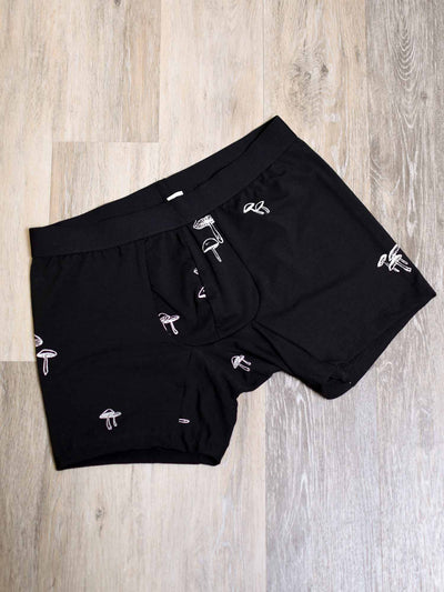 Classic Boxer Brief : Mushroom Black