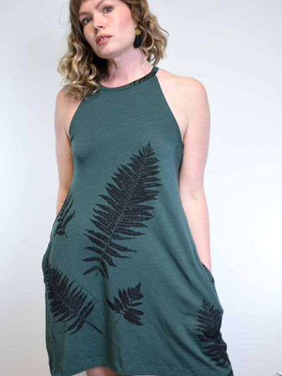 Mia Dress - Ferns – Poison Pear