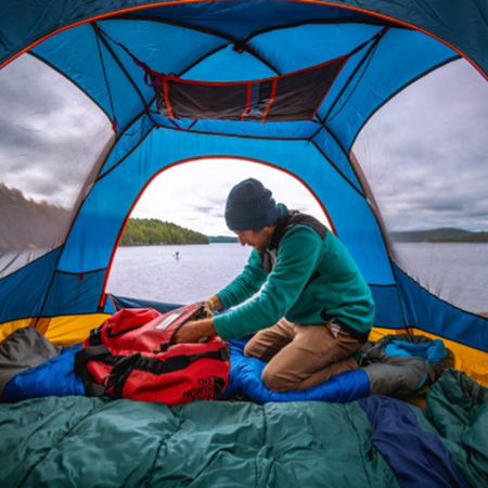 Sleeping Bag Air Mattress Cots Camping Pillow Ground-Mat Tent Hammock