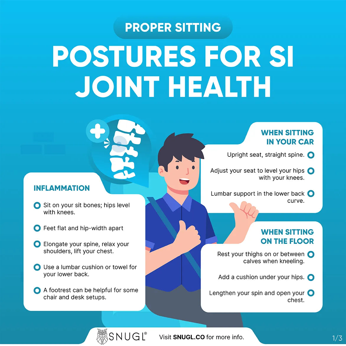 How To Sit Comfortably With SI Joint Pain